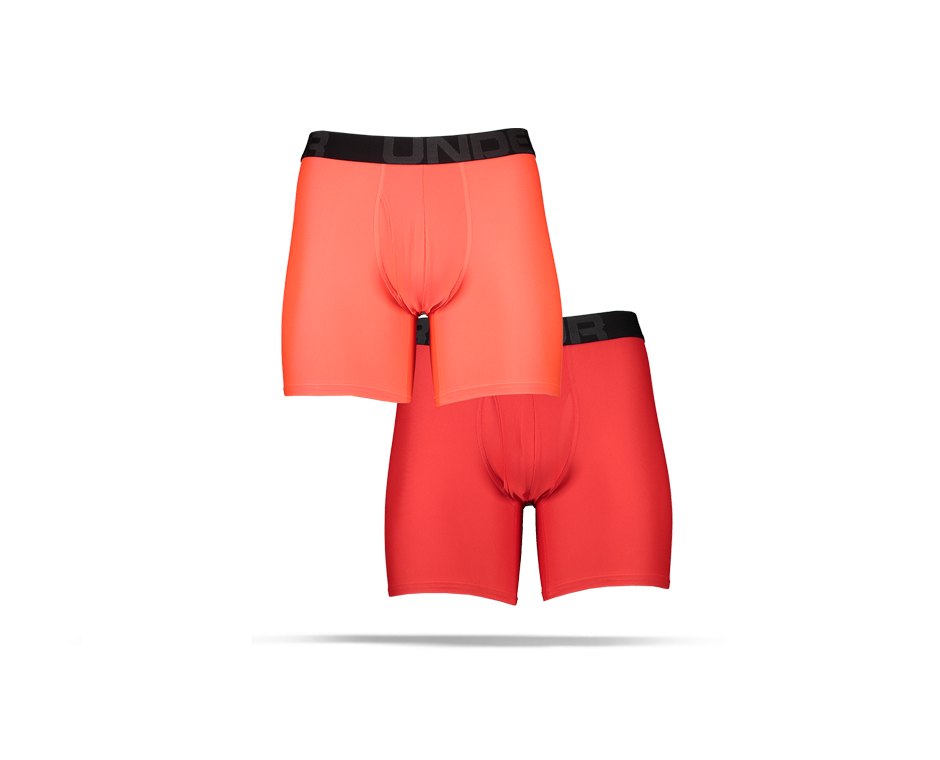 UNDER ARMOUR Tech Boxer 6 Inch 2er Pack (628)