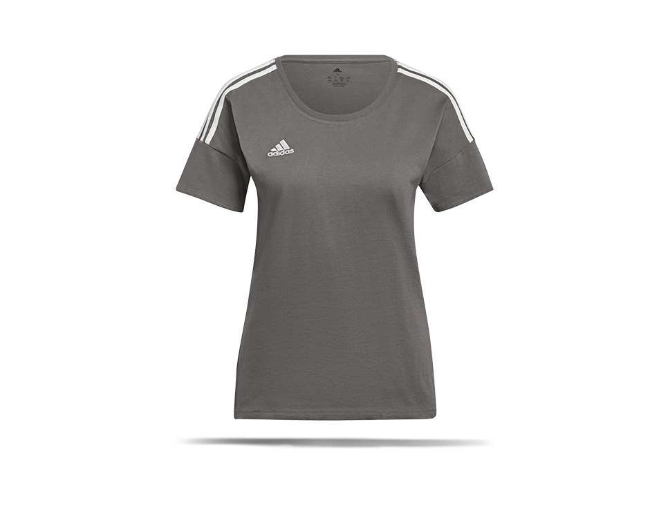 adidas Condivo 22 T-Shirt Damen Grau Weiss (HD2318)