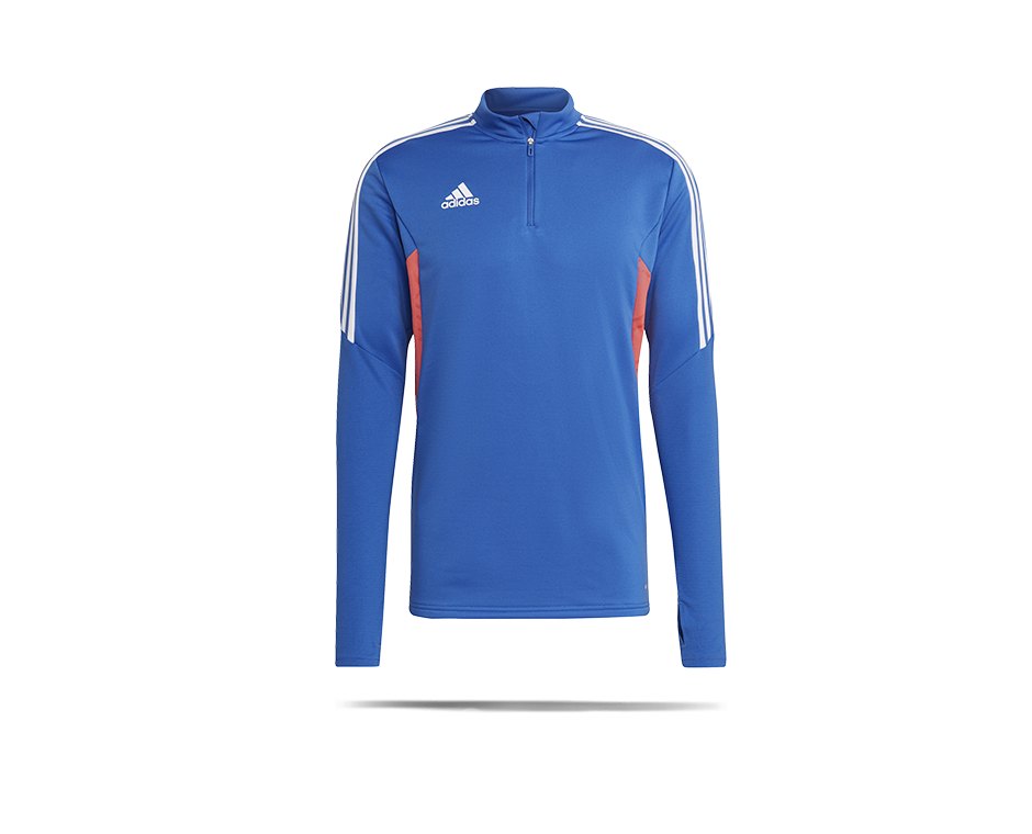 adidas Condivo Predator HalfZip Sweatshirt Blau (H60031)