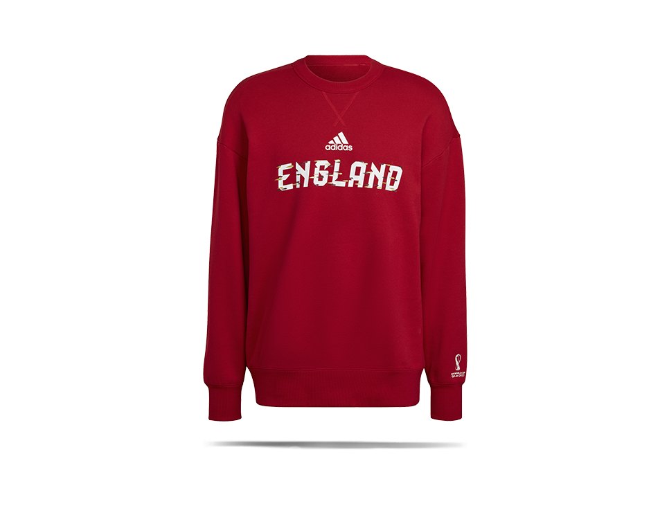 adidas England Sweatshirt Rot (HD6383)
