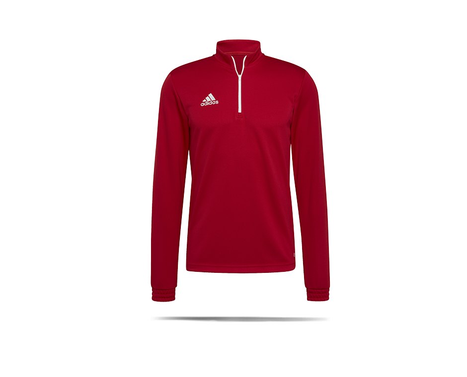adidas Entrada 22 HalfZip Sweatshirt Rot (H57556)