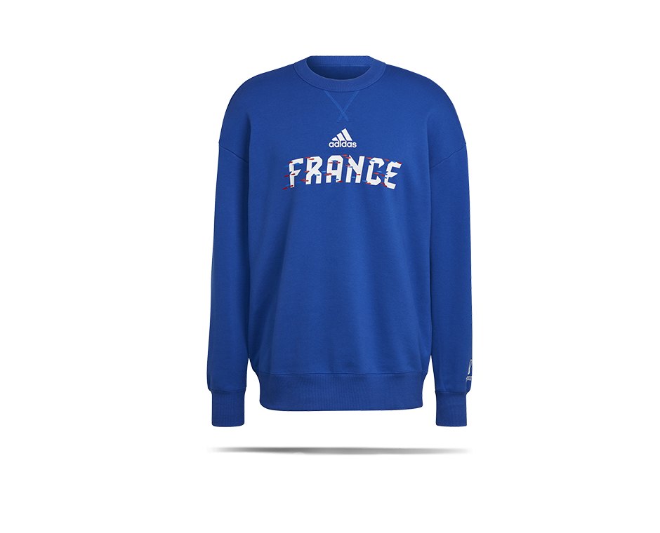 adidas Frankreich Sweatshirt Blau (HD6382)