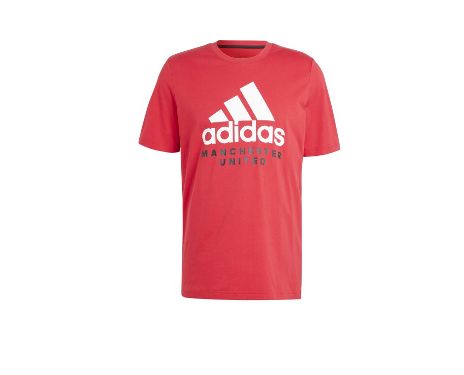 adidas Manchester United Graphic T-Shirt Rot