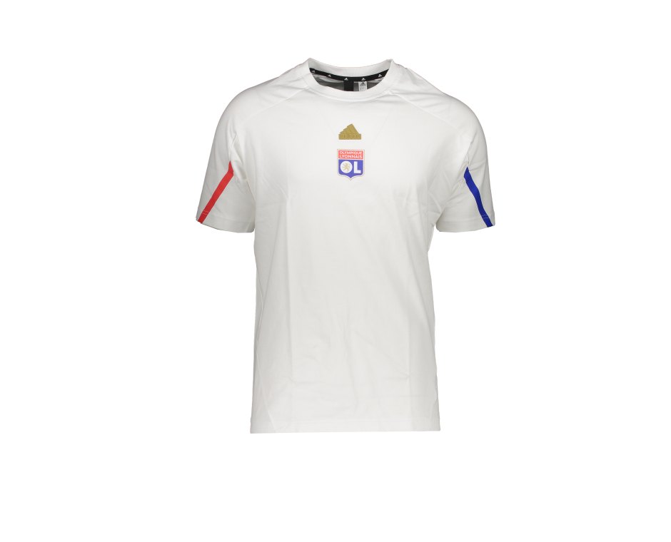 adidas Olympique Lyon D4GMD T-Shirt Weiss