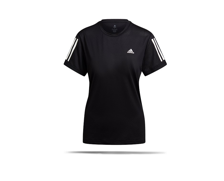 adidas Own Cooler T-Shirt Running Damen Schwarz (H59273)