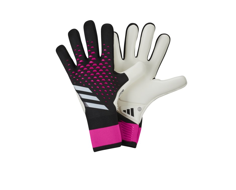 adidas Predator Pro Torwarthandschuhe Own Your Football Schwarz Weiss Pink  | Equipment
