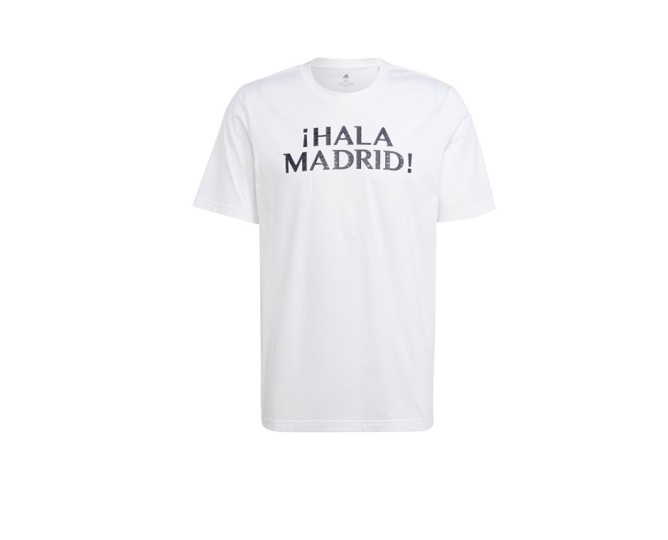 adidas Real Madrid Graphic T-Shirt Weiss