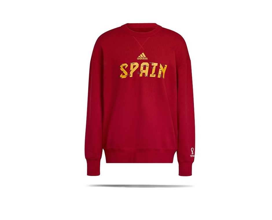adidas Spanien Sweatshirt Rot (HD6351)