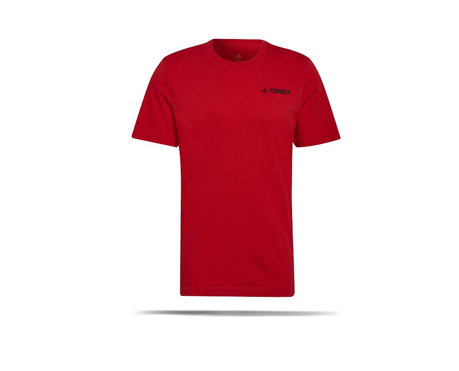adidas Terrex Mountain Graphic T-Shirt Rot (HE1766)