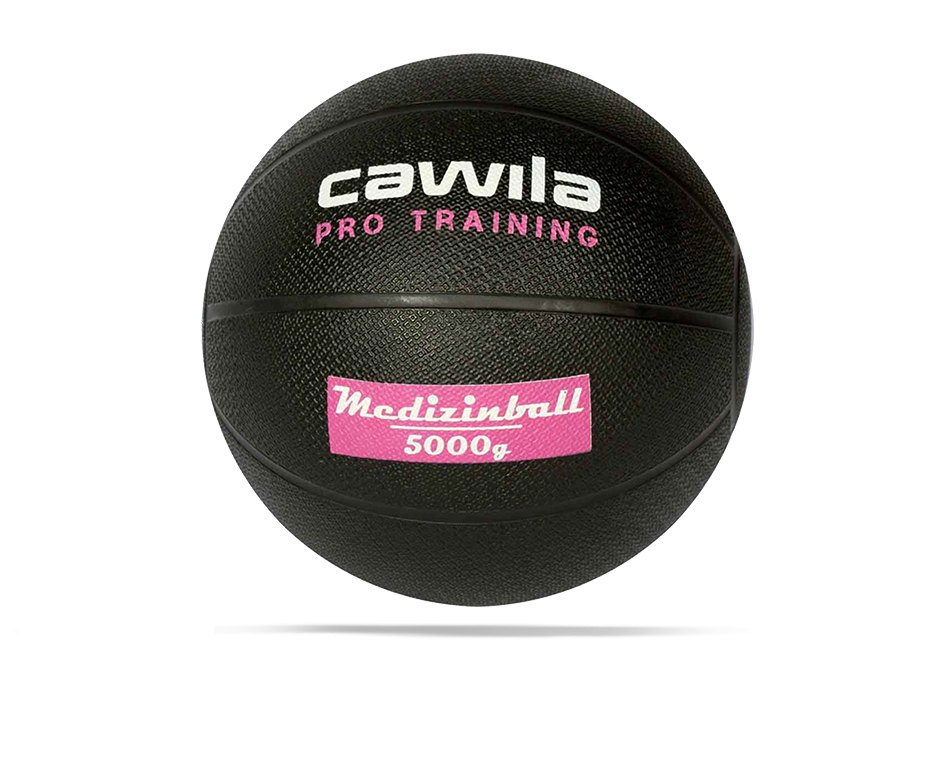 CAWILA Medizinball PRO Training 5 0 Kg Schwarz