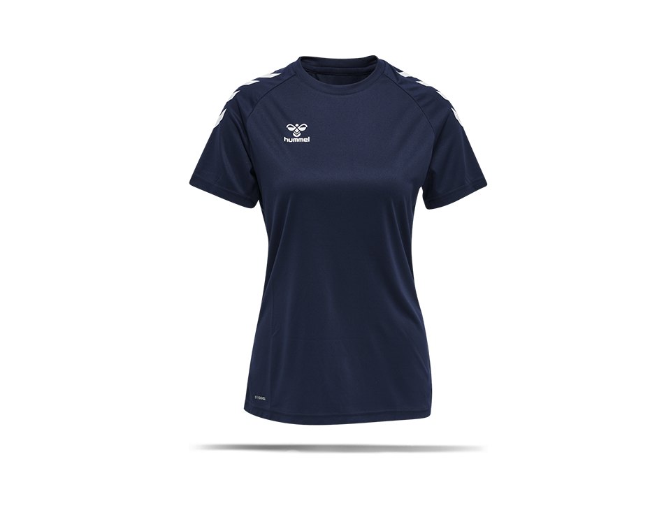 HUMMEL hmlCORE XK Poly T-Shirt Damen Blau F7026