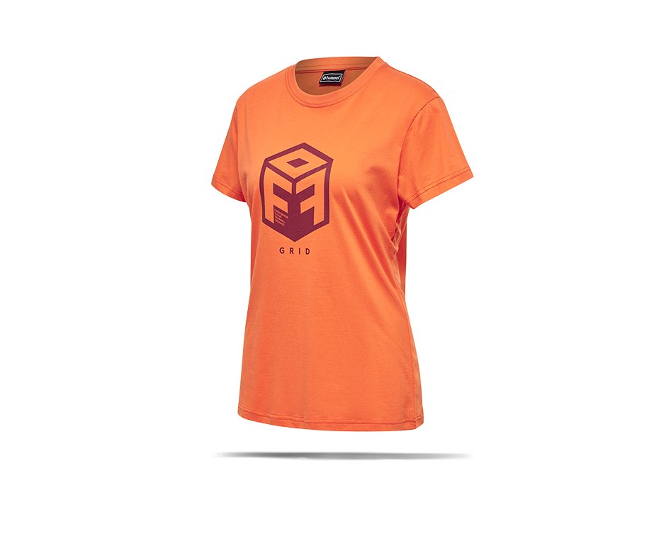 HUMMEL hmlOFFGRID T-Shirt Damen Orange F4125