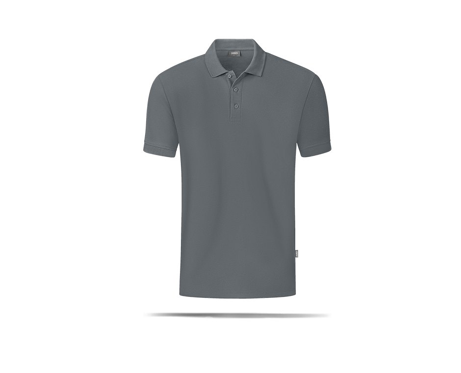 JAKO Organic Polo Shirt Grau (840)
