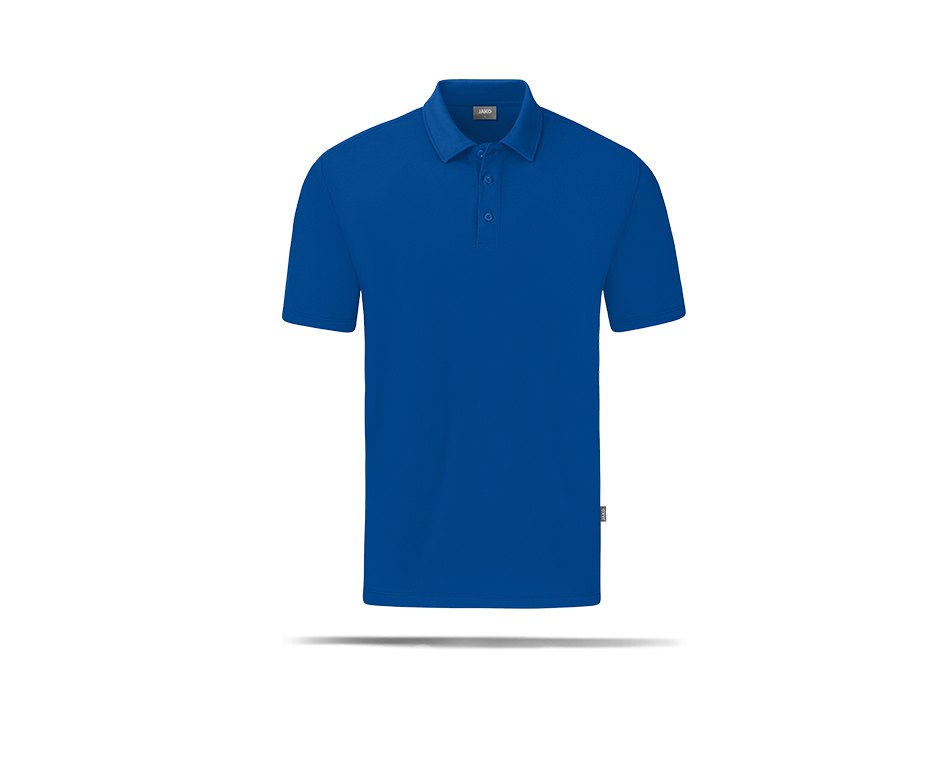 JAKO Organic Stretch Polo Shirt Blau (400)