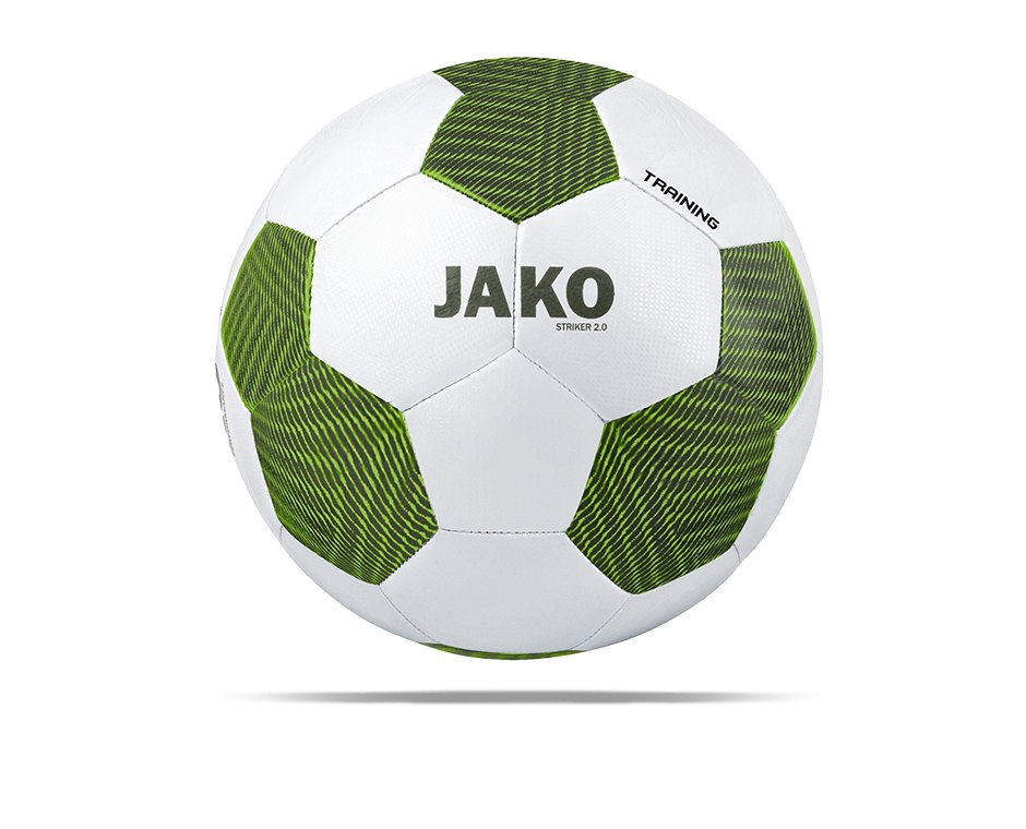 JAKO Striker 2.0 Trainingsball Weiss Grün (705)