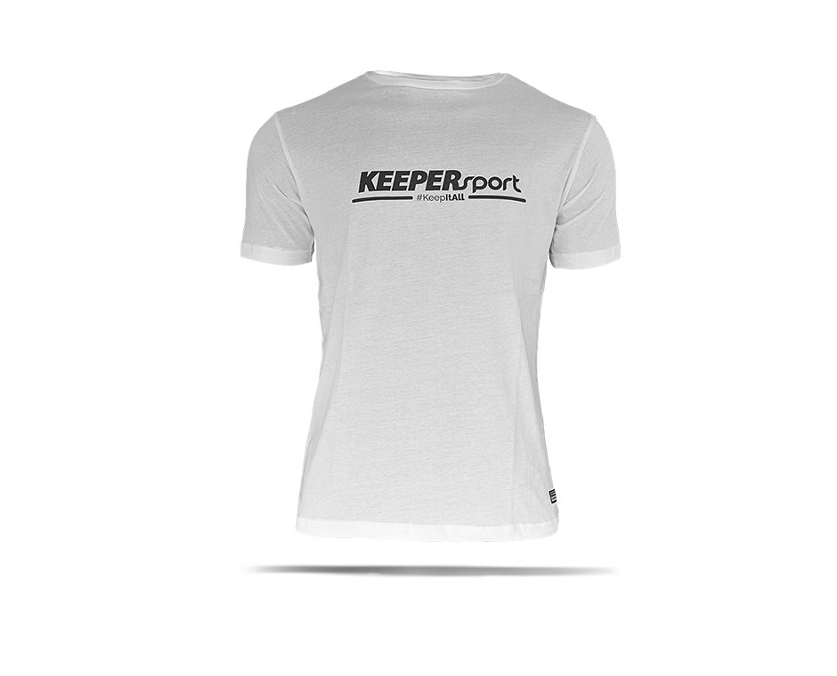 KEEPERSPORT Basic T-Shirt Kids Weiss F000