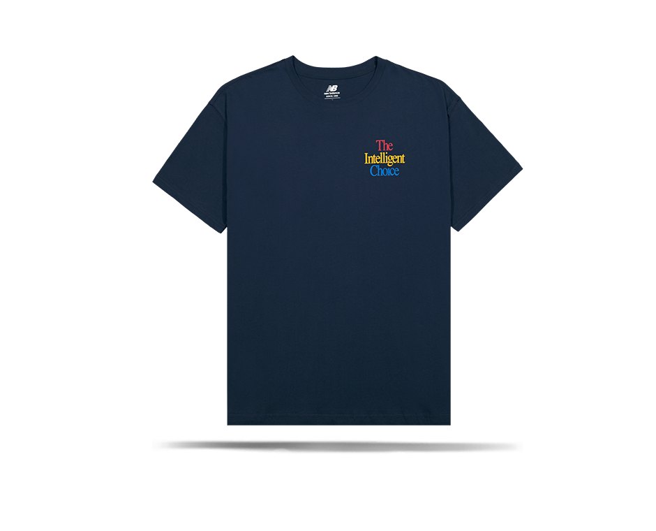 NEW BALANCE Athletics Choice T-Shirt Blau FNGO