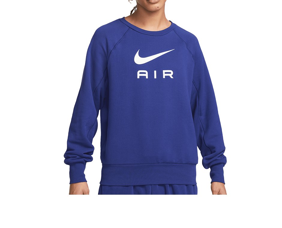 NIKE Air FT Crew Sweatshirt Blau Weiss (455)