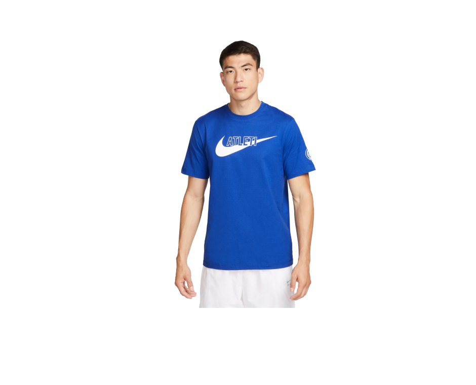 NIKE Atletico Madrid Swoosh T-Shirt Blau F417
