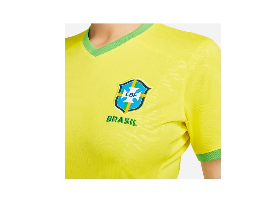 NIKE Brasilien Trikot Home Frauen WM 2023 Damen Gelb Grün F740