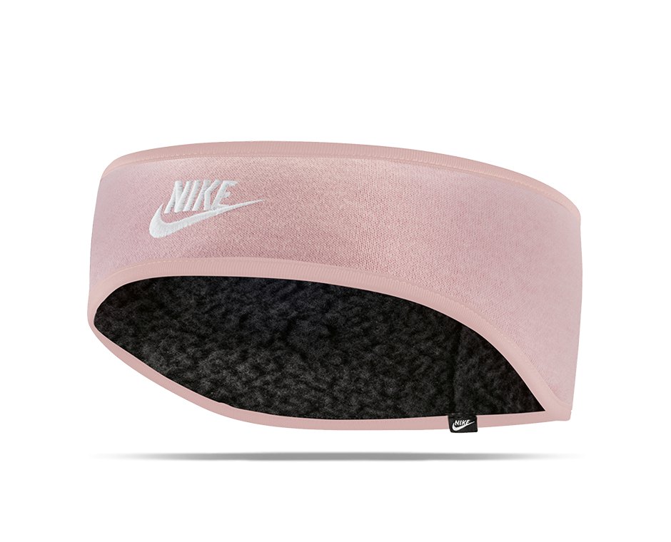NIKE Club Fleece Stirnband Running Damen Pink (656)