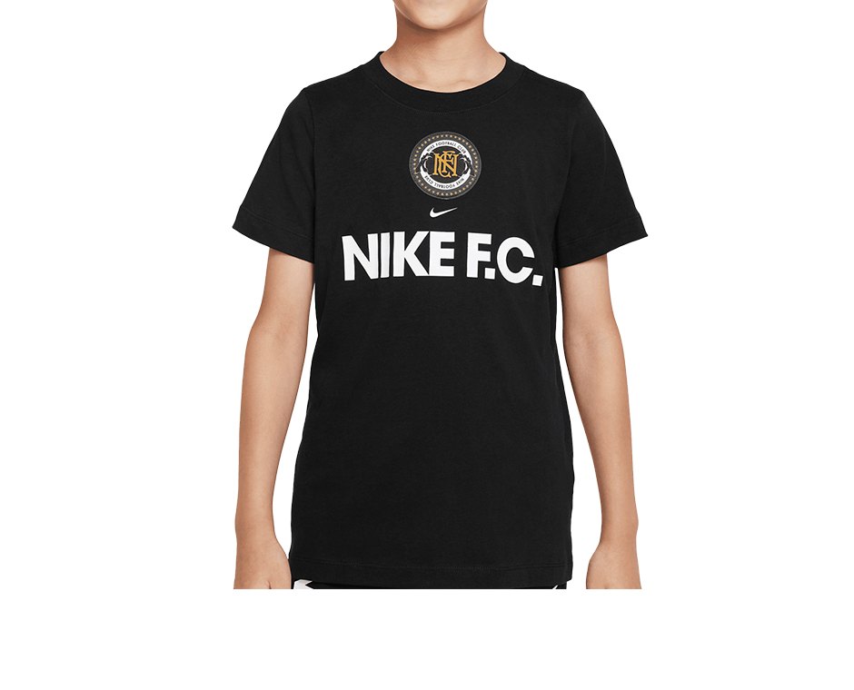 NIKE F.C. T-Shirt Kids Schwarz (010)