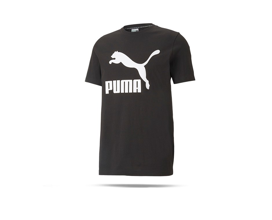 PUMA Classic Logo T-Shirt Schwarz (001)