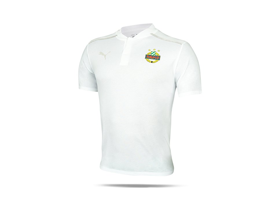 PUMA SK Rapid Wien Polo Shirt Casual Weiss (004)