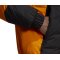 adidas 11.11 Daunenjacke Schwarz Orange (GV5354) - schwarz