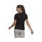 adidas 35 T T-Shirt Damen Schwarz Weiss (GL0784) - schwarz