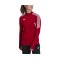 adidas Condivo 22 HalfZip Sweatshirt Damen Rot (HA6275) - rot