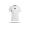 adidas D2M T-Shirt Weiss Schwarz (GM2135) - weiss