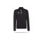 adidas Entrada 22 HalfZip Sweatshirt Kids Schwarz (H57547) - schwarz