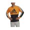 adidas Essentials Colorblock Sweatshirt Orange (HE4331) - orange