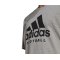 adidas Logo Graphic T-Shirt Grau Schwarz (HA0906) - grau