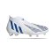 adidas Predator EDGE+ FG Diamond Edge Weiss Blau (GV7375) - weiss