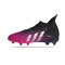 adidas Predator FREAK.3 FG Superspectral J Kids Schwarz Pink (FW7530) - schwarz