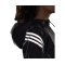 adidas Run Icons 3-Stripes Hoody Running Windbreaker Damen Schwarz (HC7976) - schwarz
