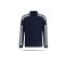 adidas Squadra 21 HalfZip Sweatshirt Kids Blau (HC6278) - blau