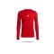 adidas Team Base Tee Unterhemd langarm (GN5674) - rot