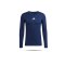 adidas Team Base Tee Unterhemd langarm (GN5675) - blau