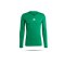 adidas Team Base Tee Unterhemd langarm (GN7504) - gruen