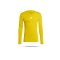 adidas Team Base Tee Unterhemd langarm (GN7506) - gelb