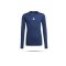 adidas Team Base Tee Unterhemd langarm Kinder (GN5712) - blau