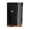 adidas Techfit 3-Stripes Training Short Tights Black (HD3531) - schwarz