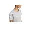 adidas Tiro 24 T-Shirt Damen Grau Weiss - grau