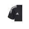 adidas Tiro 24 T-Shirt Kids Schwarz Weiss - schwarz