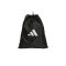 adidas Tiro League Gymsack Schwarz Weiss (HS9768) - schwarz