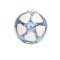 adidas UCL TRN Trainingsball Weiss Silber Blau - weiss