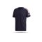 adidas ZNE 3 Stripes T-Shirt (FI4043) - blau